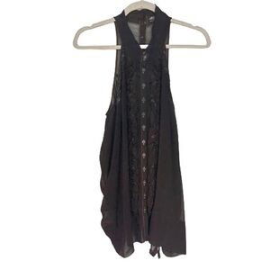 All Saint spitalfields Tamasi Silk Top